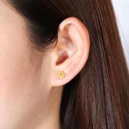 Thumbnail PRIMA Bông Tai  24K - Hoa Lily (Chuôi+ Chốt 18k) - ( 1 chiếc) - BST Mono Chic - 111E3541 1