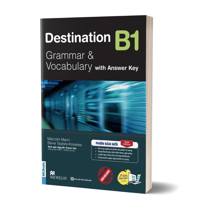 Ảnh Sách - Bộ 3 cuốn Destination Grammar & Vocabulary with Answer Key B1, B2, C1&C2 - Lẻ tùy chọn 1