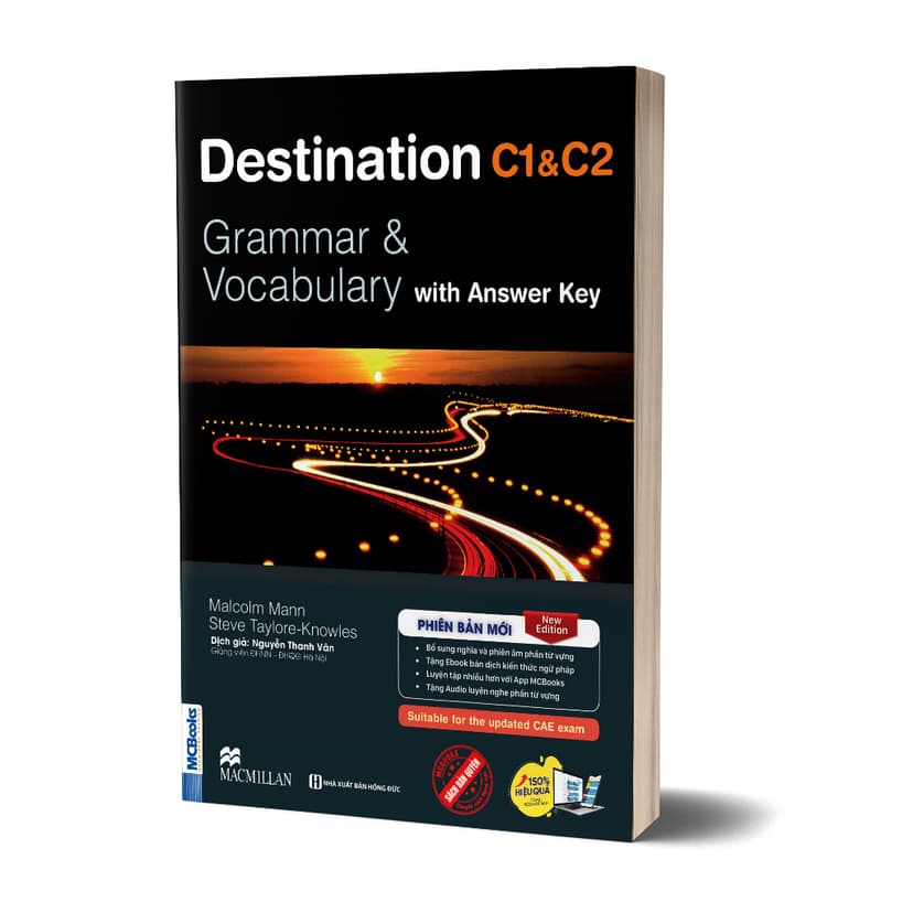 Ảnh Sách - Bộ 3 cuốn Destination Grammar & Vocabulary with Answer Key B1, B2, C1&C2 - Lẻ tùy chọn 3