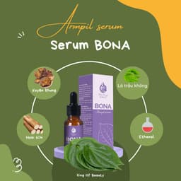 Thumbnail Combo Serum Bona King Diamond Pharma 10ml + bông nở tác dụng hết hôi nách, hôi chân, mồ hôi tay chân v ĩ nh vi ễn 2