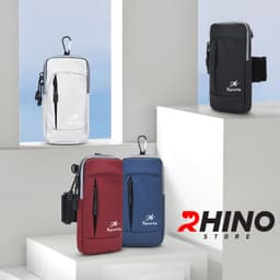 Thumbnail Túi đựng Điện Thoại tới 6.8 Inch Đeo tay chạy bộ, Tập thể dục Rhino B122 Kháng nước 4
