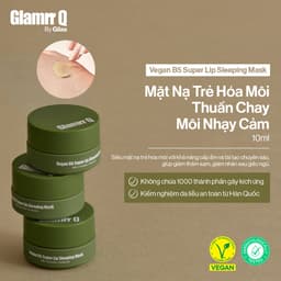 Thumbnail Mặt Nạ Ngủ Trẻ Hóa Môi GLAMRR Q Vegan B5 Super Lip Sleeping Mask 10ml 4