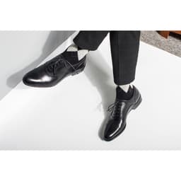 Thumbnail Giày da nam Oxford gồm hai màu thời trang chất liệu da bê nhập khẩu cao cấp thương hiệu CNES (HH 44 BNN) 4