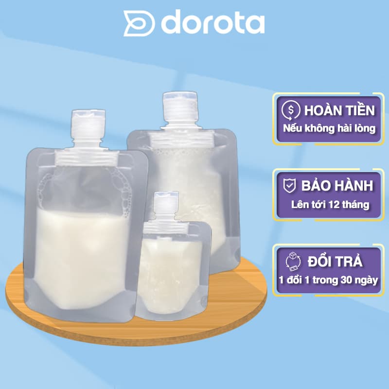 Ảnh Túi chiết mỹ phẩm du lịch DOROTA đựng dầu gội, sữa rửa mặt sữa tắm TC 1