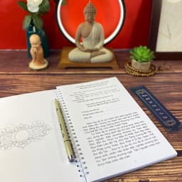 Thumbnail Sổ Chép Kinh Sám Hối In Mờ - Tuệ Nga 3