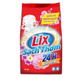 Thumbnail Bột giặt Lix Sạch Thơm hương hoa 2kg, khử mùi hôi, ẩm mốc dùng cho giặt tay và giặt máy ES201 2