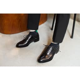 Thumbnail Giày Da Nam Oxford Gồm Hai Màu Chất Liệu Da Bê Nhâp Khẩu Thương Hiệu CNES (TL 1701 G) 3