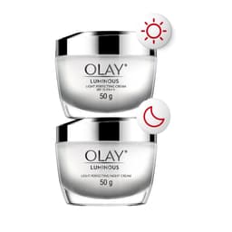 Thumbnail Combo 2: Kem Dưỡng Ẩm OLAY LUMINOUS Ngày & Đêm Dưỡng Sáng Da 50G X2 1