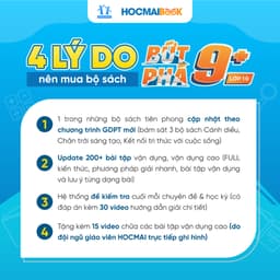 Thumbnail Sách - Bứt phá 9+ môn Toán lớp 10 - Phòng luyện Topclass Toán hoặc Văn - Combo bứt phá điểm cao - HOCMAI 3