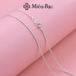 Thumbnail Dây chuyền nữ không mặt Miêu Bạc nhiều mẫu chất liệu bạc s925 phụ kiện thời trang trang sức D400346 D400331 D400160 3