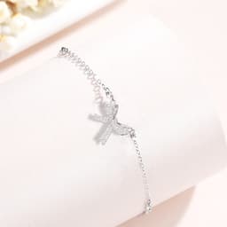 Thumbnail Vòng tay nữ LAMY Bow Silver Bracelet 2030 2