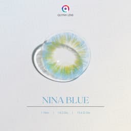 Thumbnail Kính áp tròng QUYNH LENS Nina Blue 0 độ 1