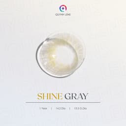 Thumbnail Kính áp tròng QUYNH LENS Shine Gray 0-8 độ 1