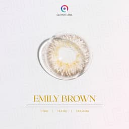Thumbnail Kính áp tròng QUYNH LENS Emily Brown 0-8 độ 1