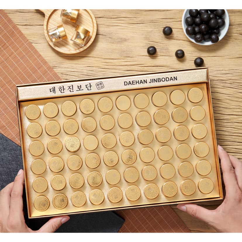 Ảnh An Cung Chính Phủ Rồng Vàng Chống Đột Quỵ Hàn Quốc Hộp 60 Viên Korean Red Ginseng 3