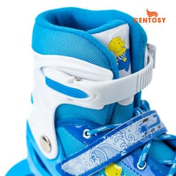 Thumbnail Giày Patin Trẻ Em COUGAR Centosy Mega Cao Cấp Họa Tiết Cá Heo, Có Nút Chỉnh Size Tiện Lợi 4