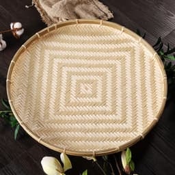 Thumbnail Mẹt tre viền mây thủ công cao cấp xuất khẩu 15-60cm - ONGTRE 4