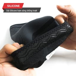 Thumbnail Bó gối thể thao, bảo vệ đầu gối tập gym GoodFit co giãn 4 chiều, dệt 3D dày dặn GF518K 4
