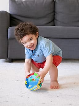 Thumbnail Bóng vải kèm lục lạc Pipo Animals loại 12 miếng ghép 4
