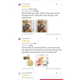 Thumbnail Nam Xanh Trái Cây Sấy Hộp 70G (100G) 3