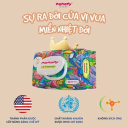 Thumbnail Combo 3 gói khăn ướt Mamamy Tropical 60 tờ không mùi cao cấp chính hãng cho mẹ và bé, sợi vải thuần tự nhiên và rayon 3
