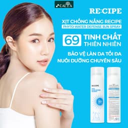 Thumbnail Xịt Chống Nắng RECIPE Không Trôi SPF50+ PA++++ - RE:CIPE Phyto Water Defense Sun Spray 180ml 2