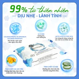 Thumbnail Khăn ướt vệ sinh vùng kín cao cấp cho da nhạy cảm Femfresh Intimate Skin Care 0% Sensitive Wipes (màu xám) - 25 Tờ/gói 2