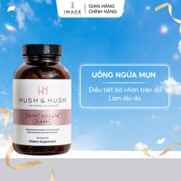 Thumbnail Viên uống ngăn ngừa mụn Image Skincare HUSH & HUSH Skincapsule Clear+ 60 viên 2