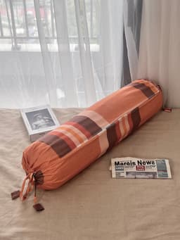 Thumbnail Vỏ gối ôm, vỏ gối nằm cotton tici kẻ LIDACO vải trơn kích thước tiêu chuẩn 3