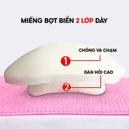 Thumbnail Băng gối bảo vệ có đệm eva YASU 0219 tập Yoga, Gym, Bóng chuyền 4