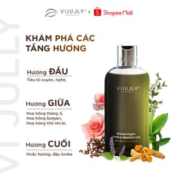 Thumbnail Sữa tắm Vi Jully Dưỡng da hương nước hoa dành cho Nam 350ml (Sichuan Pepper) 3