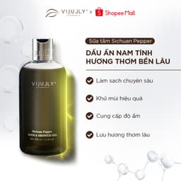 Thumbnail Sữa tắm Vi Jully Dưỡng da hương nước hoa dành cho Nam 350ml (Sichuan Pepper) 1