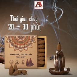 Thumbnail Nhang nụ An An, nụ hương bài xông nhà 100% tự nhiên hộp 39 nụ 3