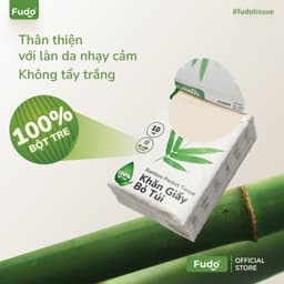 Thumbnail Gói Khăn Giấy Bỏ Túi ║ Fudo Bamboo® ║ TISSUEPOCKET™ 4