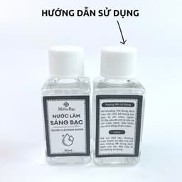 Thumbnail Nước rửa trang sức bạc Miêu Bạc dung dịch làm sáng bóng bạc như mới 30ml MR01 1