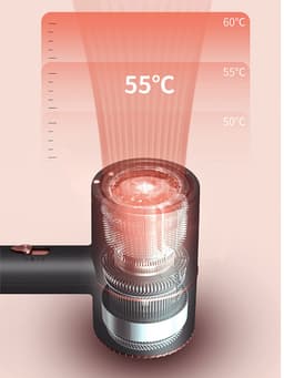 Thumbnail Máy sấy tóc mini KIPOR 2 chiều nóng lạnh bổ xung ion, Công suất lớn, tạo kiểu tóc chuyên nghiệp - Hàng chính hãng 3