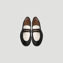 Thumbnail Giày Lười Nam Nữ THEWOLF SEAN MODERN LOAFER - Đen Kem 4