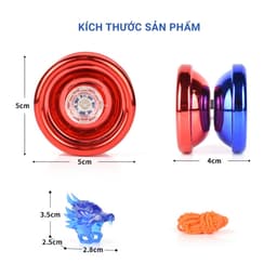 Thumbnail Combo đồ chơi con quay Yoyo Pikaboo, cho bé vui chơi vận động khoẻ mạnh, rèn luyện sự khéo léo 3