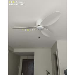 Thumbnail Quạt Trần Đèn Gió Mạnh LÊ GIA LGFAN728T - Chiều Cao 18cm - Sải Cánh 132cm - Bảo Hành 5 Năm 2