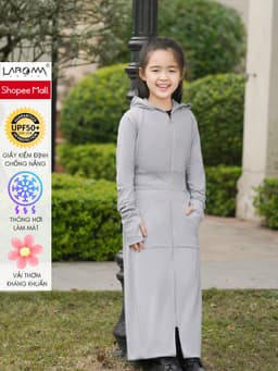 Thumbnail LAROMA Choàng chống nắng trẻ em 1 lớp UPF50+ | Làm mát | Vải thơm | Kháng khuẩn 3