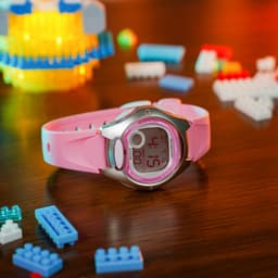 Thumbnail Đồng Hồ Casio Trẻ Em Điện Tử LW-200-4BVDF Dây Cao Su Chính Hãng Cho Bé Gái 2
