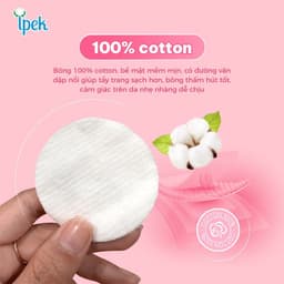 Thumbnail Bông tẩy trang Ipek 80 miếng Daily Beauty Official 3