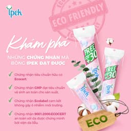 Thumbnail Bông tẩy trang Ipek 80 miếng Daily Beauty Official 2