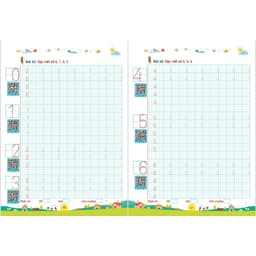 Thumbnail Sách - Bé Tập Viết Chữ Và Số (Dành Cho Trẻ 5-6 Tuổi) - Ứng Dụng Quét Mã QR 2