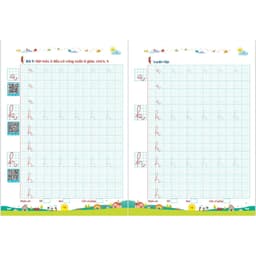 Thumbnail Sách - Bé Tập Viết Chữ Và Số (Dành Cho Trẻ 5-6 Tuổi) - Ứng Dụng Quét Mã QR 1