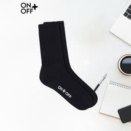 Thumbnail Tất unisex cổ cao ONOFF thoáng khí, khử mùi, kháng khuẩn - 15AR24A114 1
