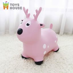 Thumbnail Thú nhún trẻ em bơm hơi cao cấp Toyshouse ( kèm bơm và hộp) - Xuất khẩu Mỹ (ASTM) và Châu Âu (EN71) 3