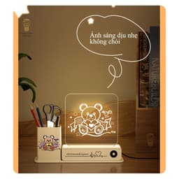 Thumbnail Đèn Bảng LED Kiêm Đựng Bút Energy Green Lighting TC -618 -Trang Trí Bàn Làm Việc Góc Học Tập 2