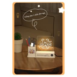 Thumbnail Đèn Bảng LED Kiêm Đựng Bút Energy Green Lighting TC -618 -Trang Trí Bàn Làm Việc Góc Học Tập 4
