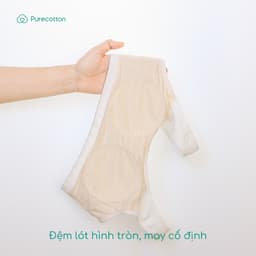Thumbnail Combo 2 áo lót sợi sồi cao cấp mềm mịn kiểu dáng chui đầu có đệm Puppy Bra PC107 3